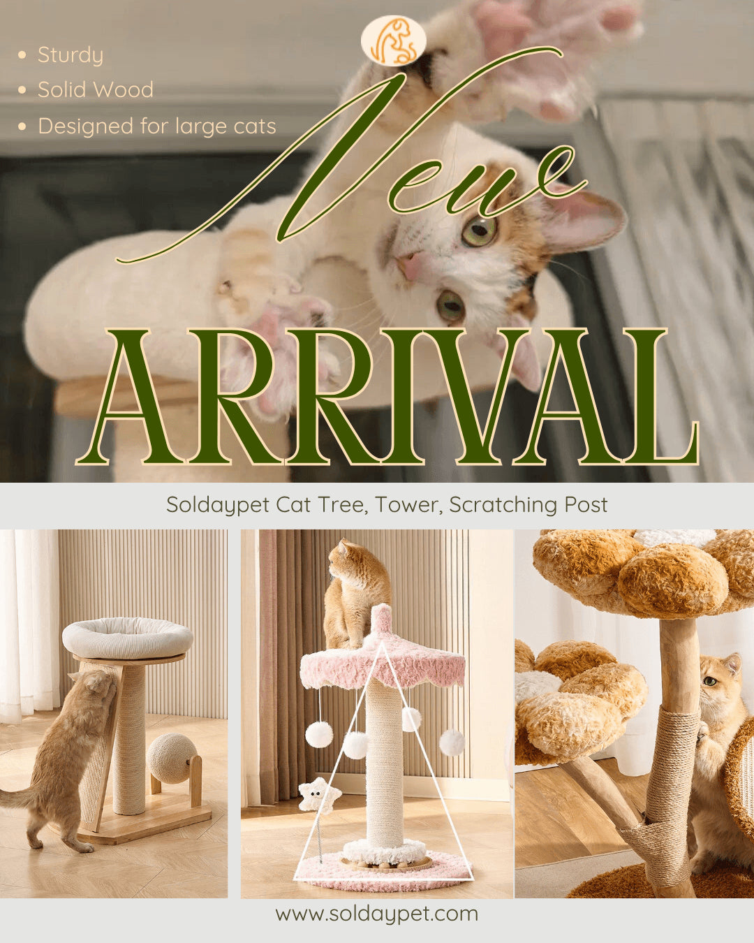 New Arrival Cat Tree